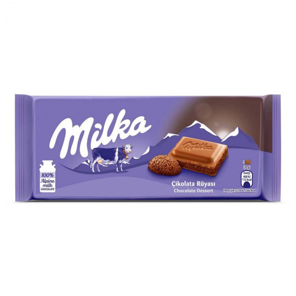 شکلات میلکا دسر شکلاتی milka