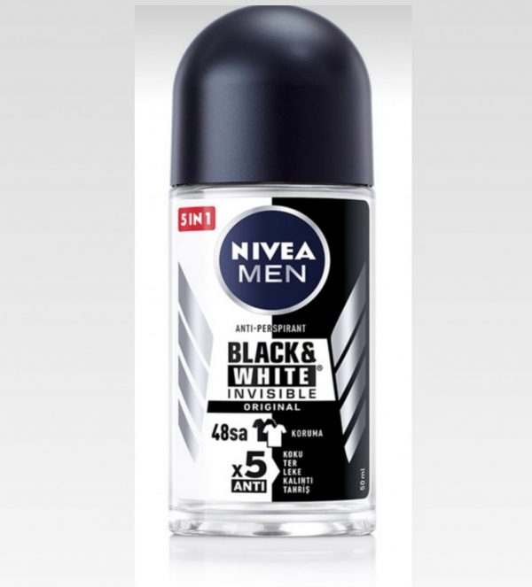 رول ضد تعريق بلک اند وایت مردانه نیوا Nivea